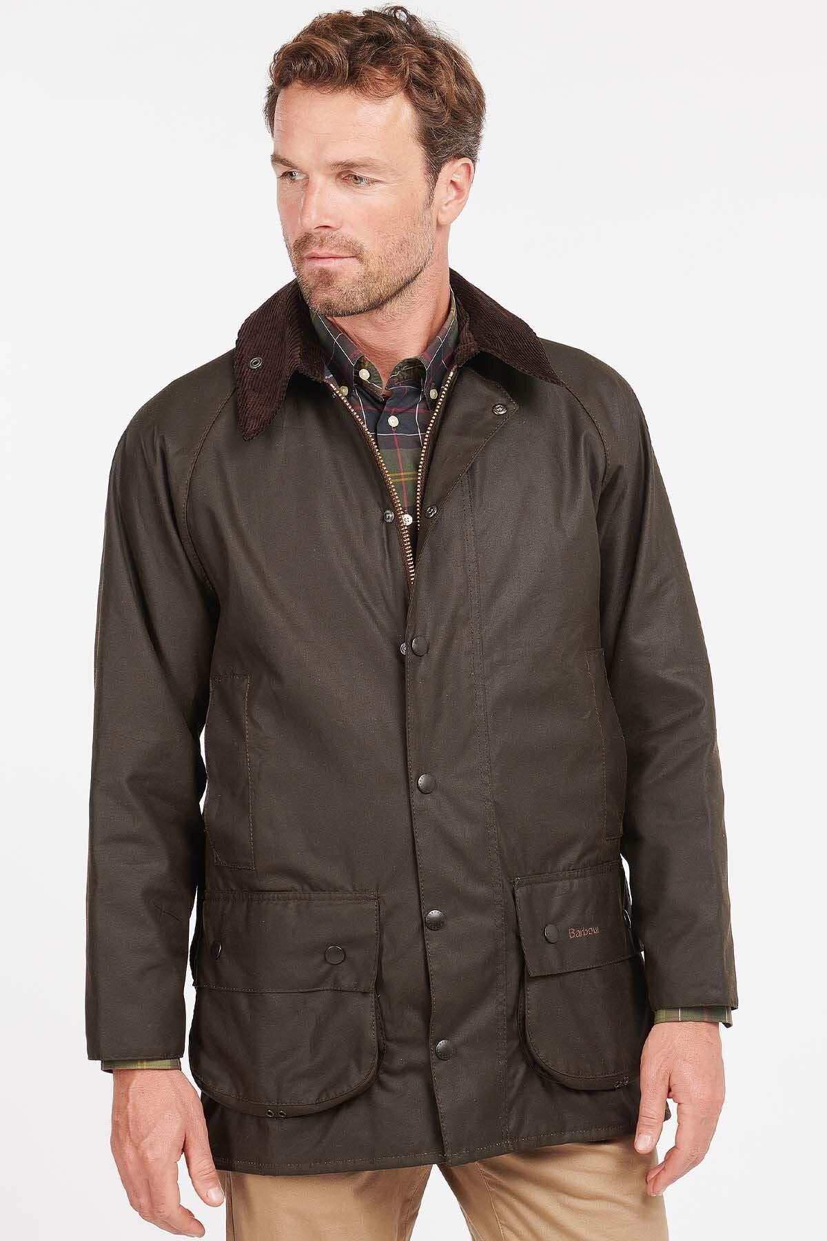 Mens barbour beaufort waxed jacket online