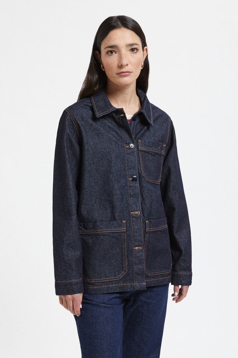 Victorine Denim Work Jacket