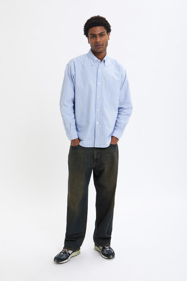 Camicia Button Down in Oxford pesante