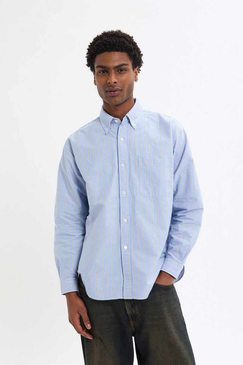 Camicia Button Down in Oxford pesante