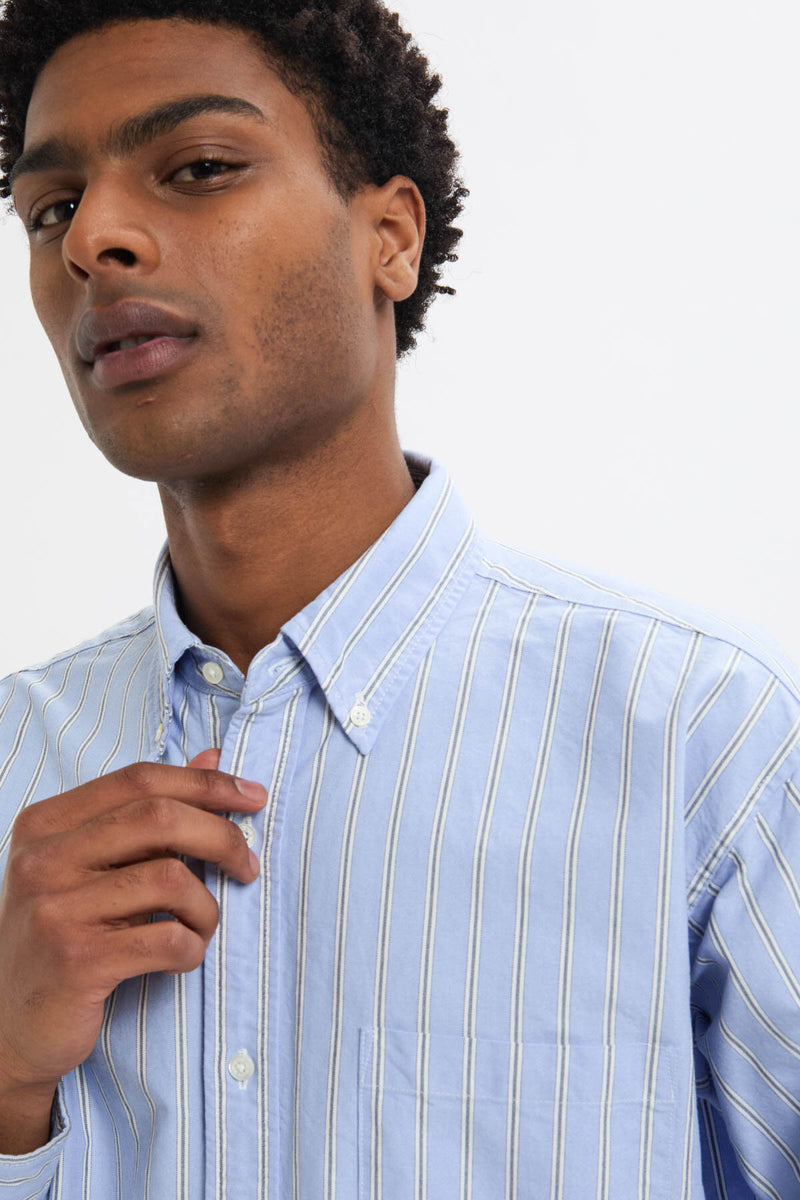 Camicia Button Down in Oxford pesante