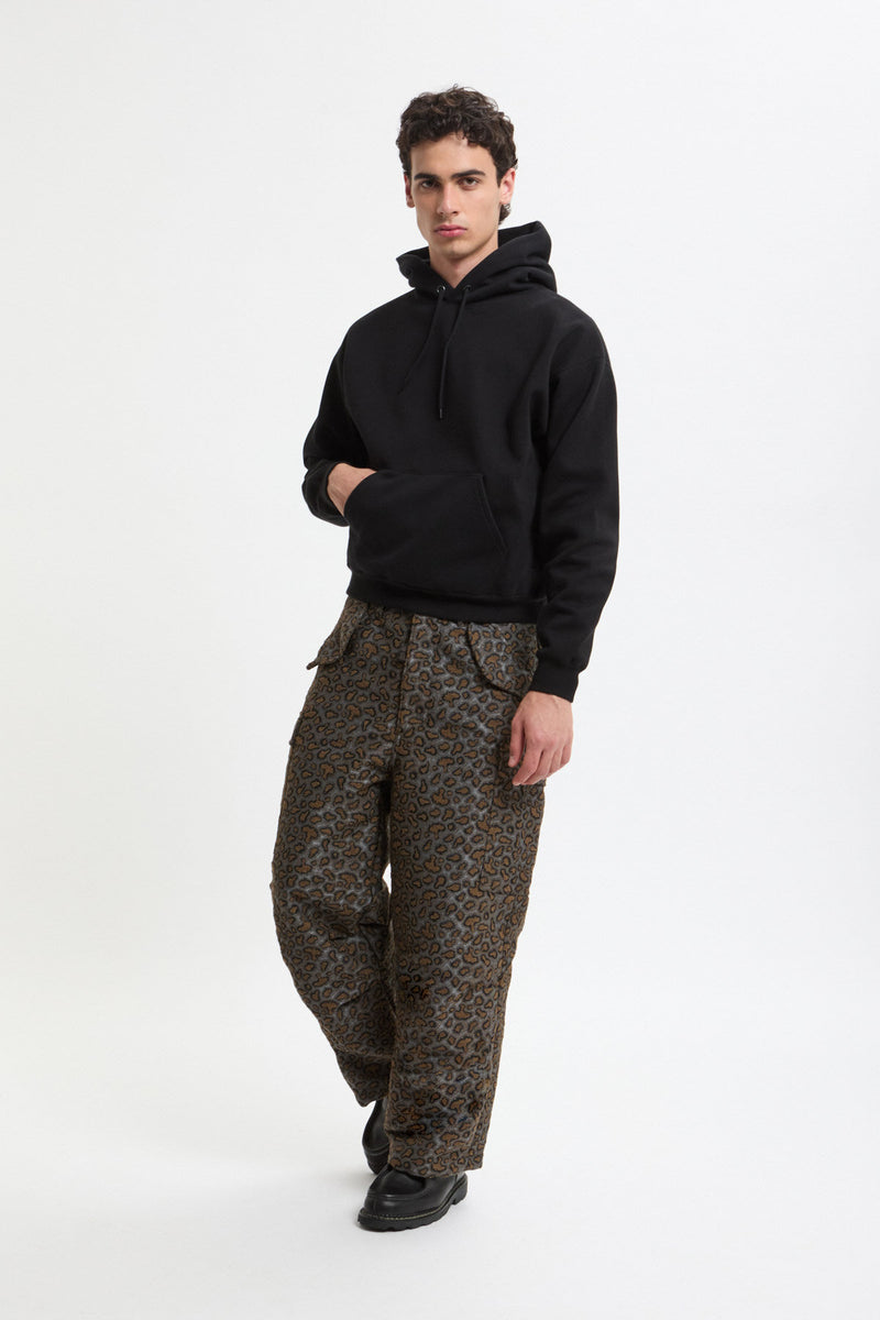 Felpa corta Windstop con cappuccio