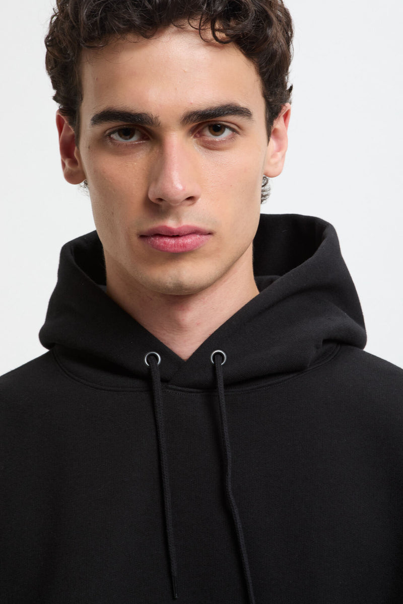 Felpa corta Windstop con cappuccio