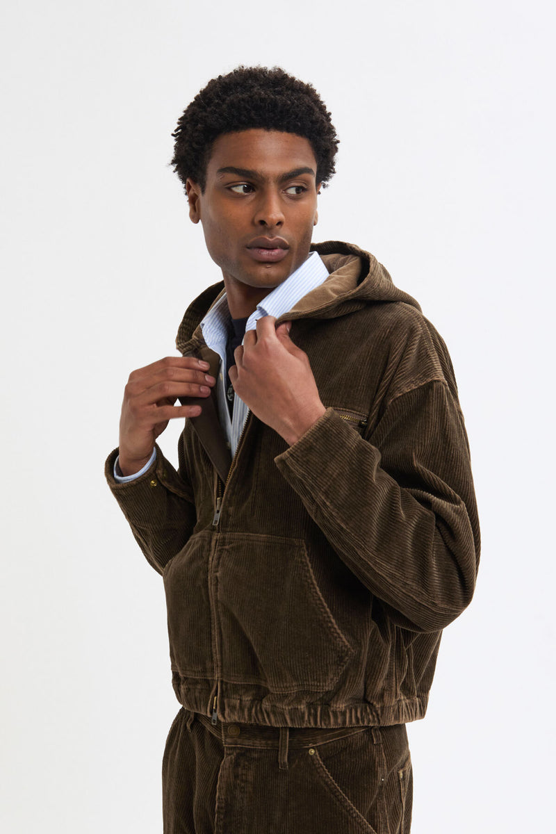 Fade Cord Hoody