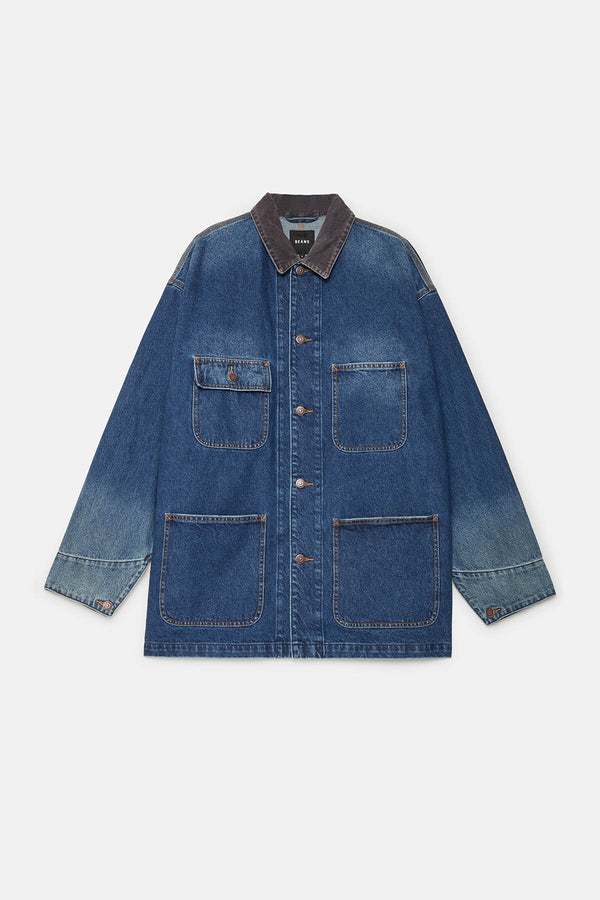 Denim Loose Coverall