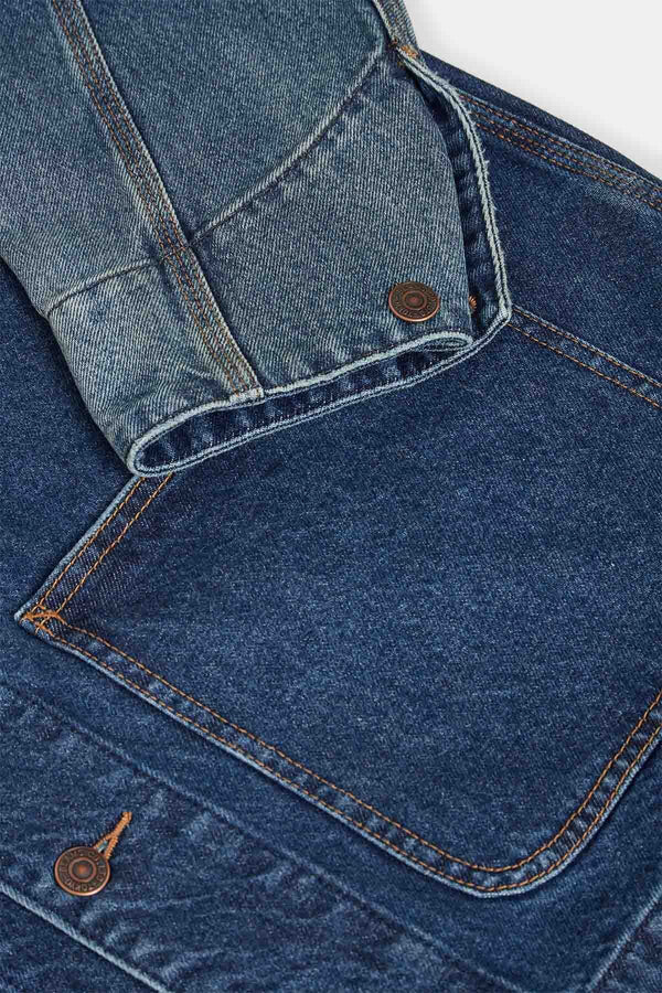 Denim Loose Coverall