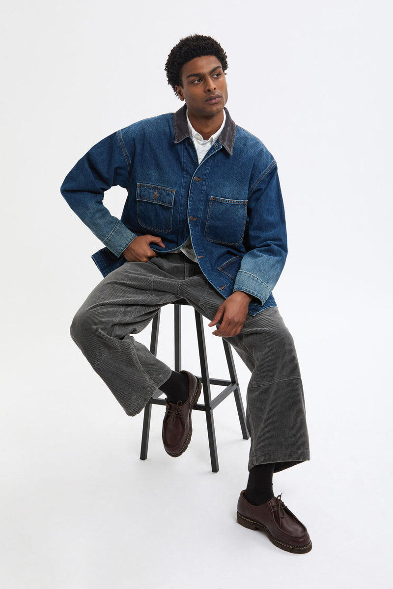 Denim Loose Coverall