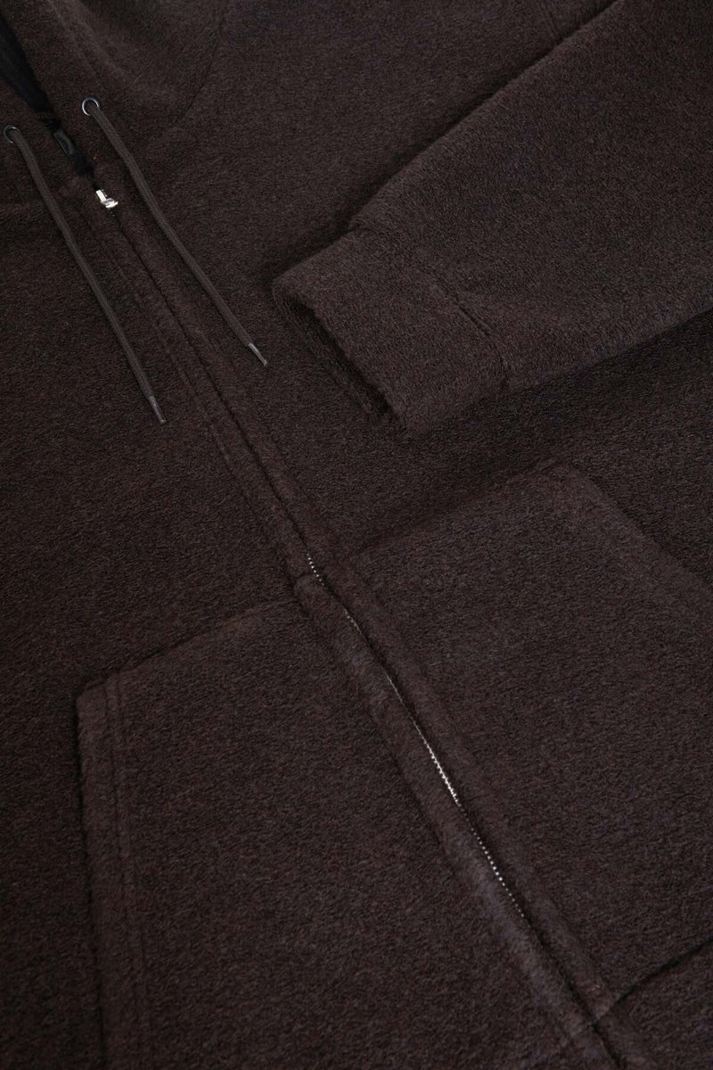 Silver Full Zip Hoody