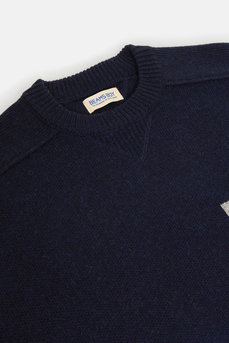 Maglia Girocollo con Maxi Logo