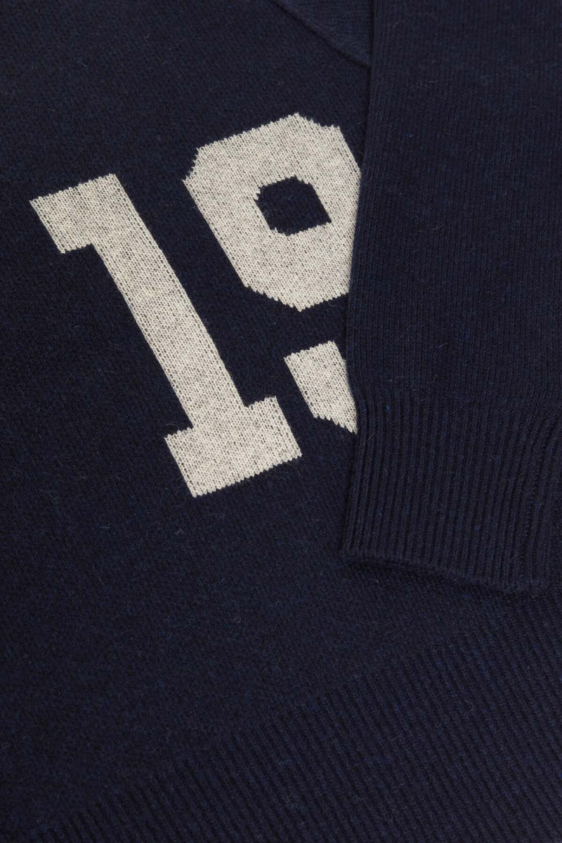 Maglia Girocollo con Maxi Logo