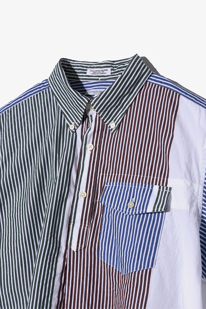 Camicia maniche corte Popover BD