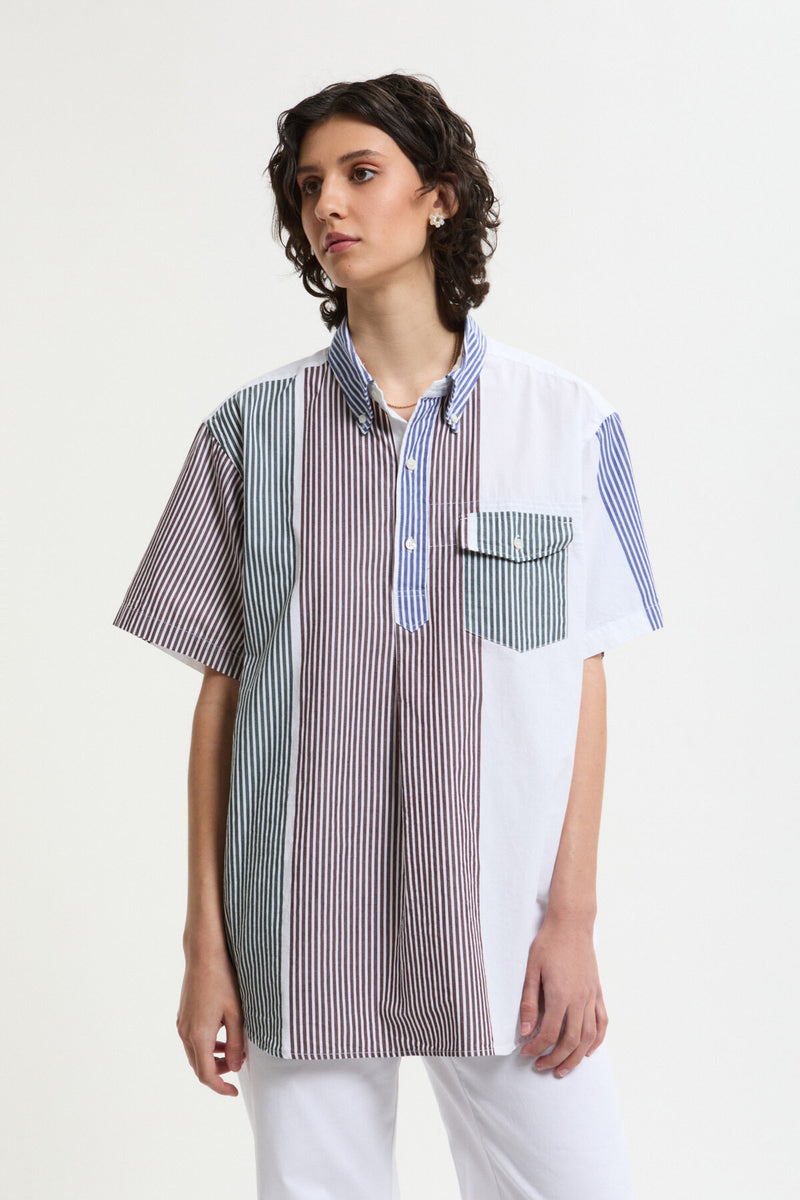 Short Sleeved Popover BD Shirt