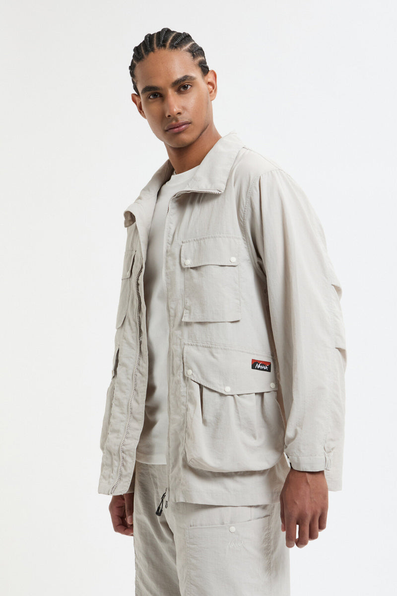 Giacca da Montagna in Nylon Tusser