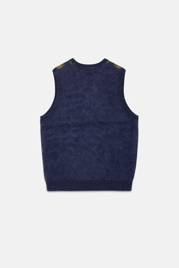 Argyle Vest Mohair