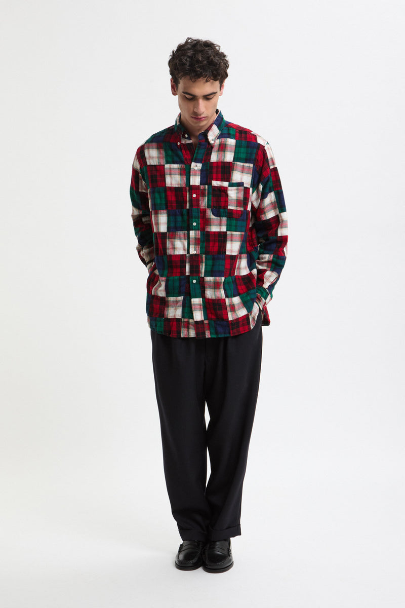 Camicia in Flanella Indiana vestibilità Classica