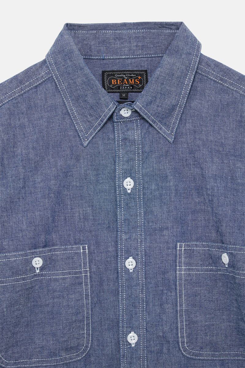 Camicia Da Lavoro In Chambray