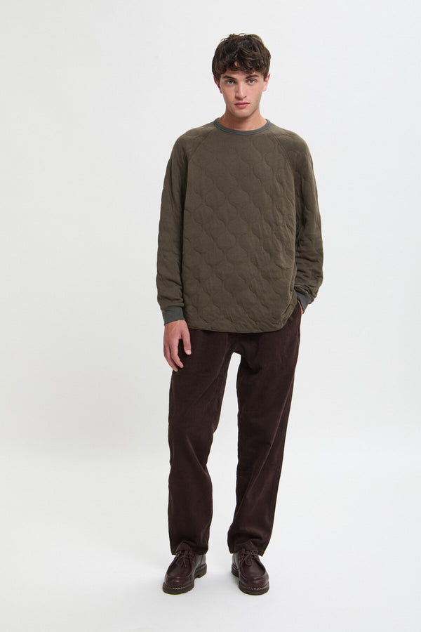 Mil Quilt Crew Sweatshirt
