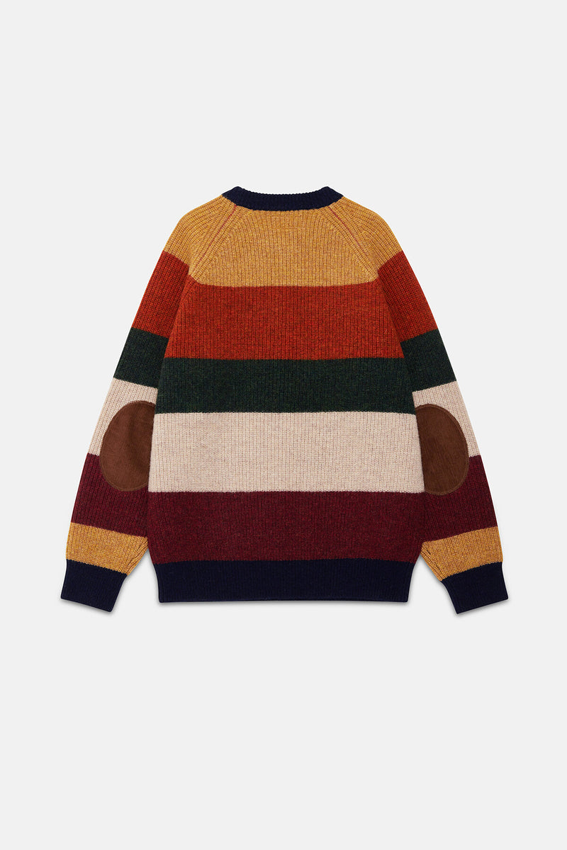 Maglione a righe