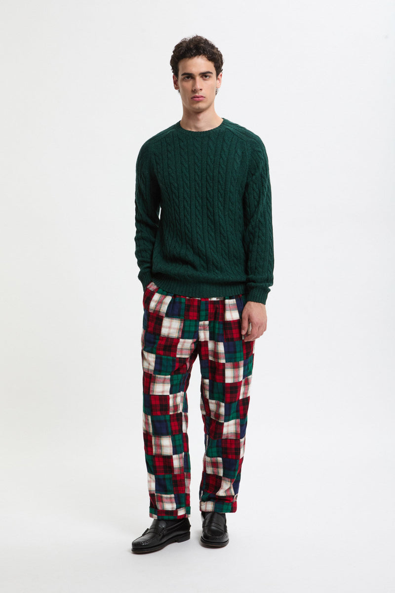 Maglia girocollo a Trecce 5G