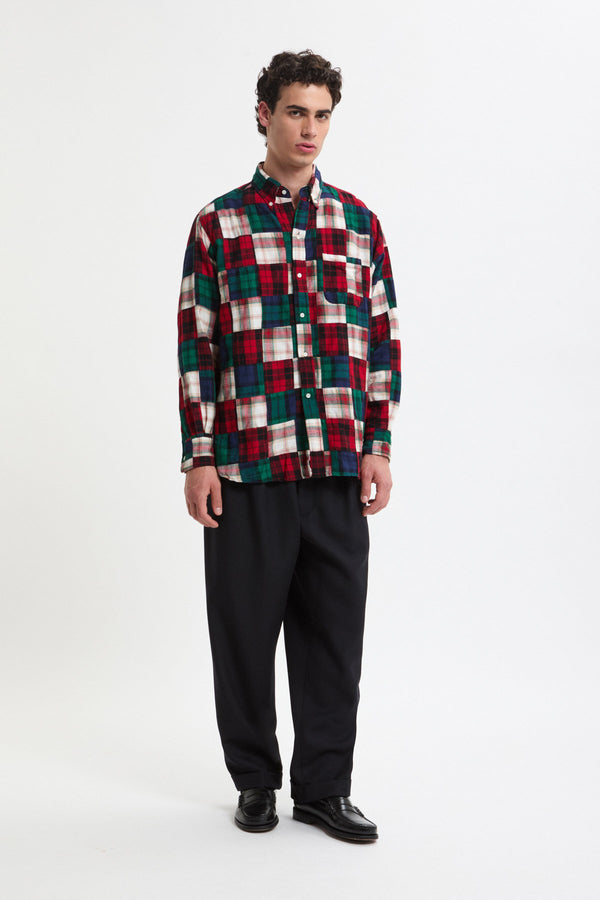 Pleats Relax Trousers Laundry