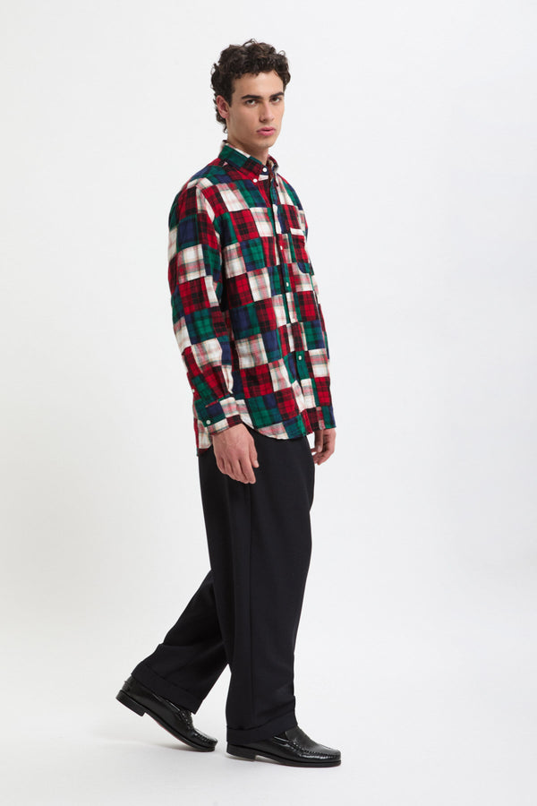 Pleats Relax Trousers Laundry