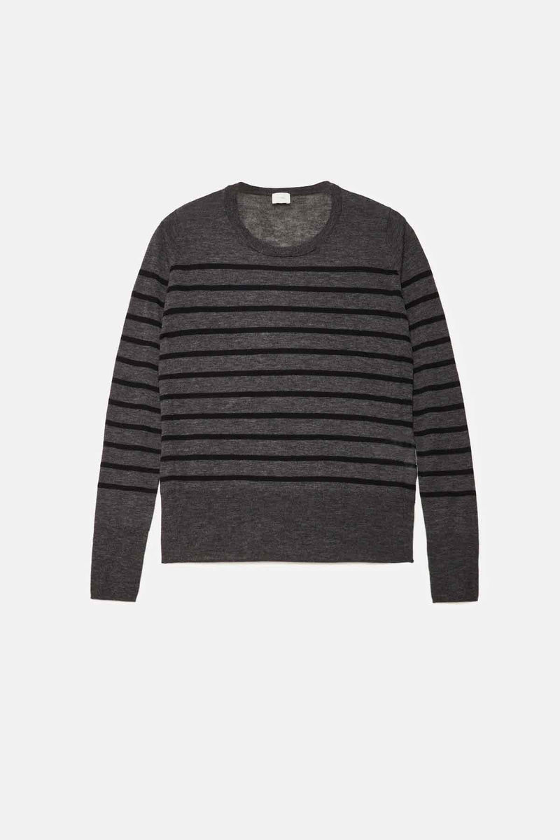 Maglione con scollo rotondo