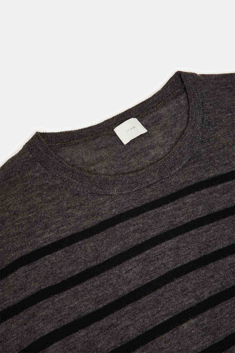 Maglione con scollo rotondo