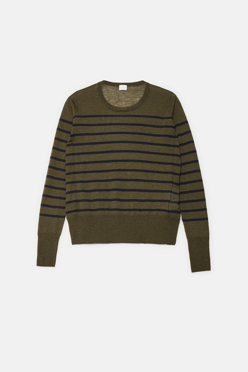 Maglione con scollo rotondo