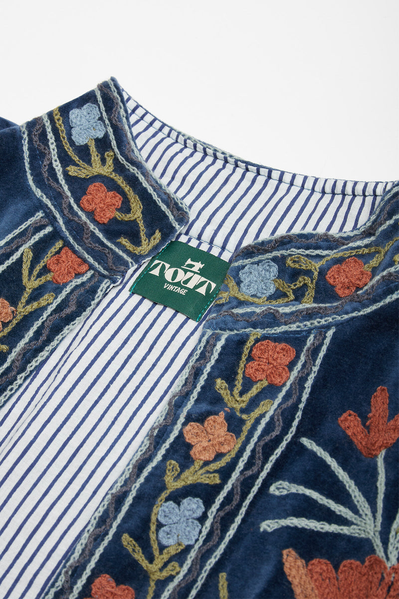 Velvet Embroidery Jacket
