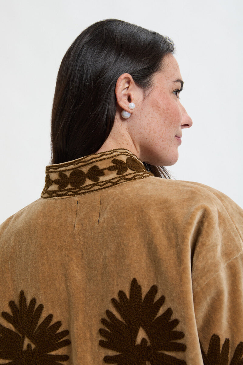 Kimono Lungo in velluto