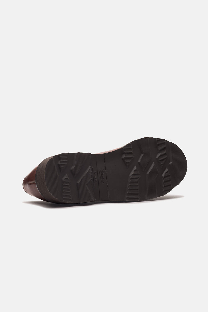 Mocassini Griff Michael Lisse Marron