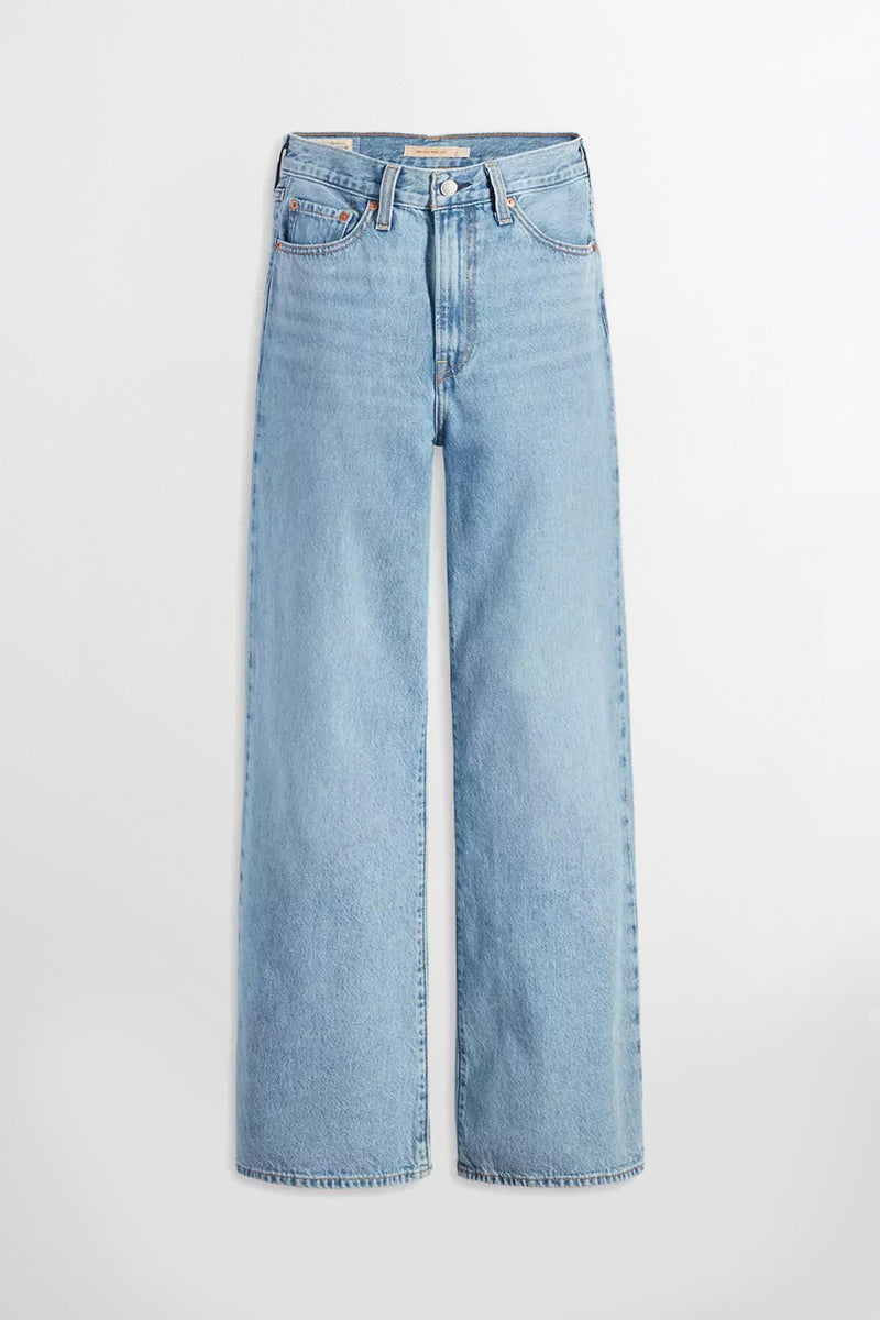 Jeans Ribcage A Gamba Ampia
