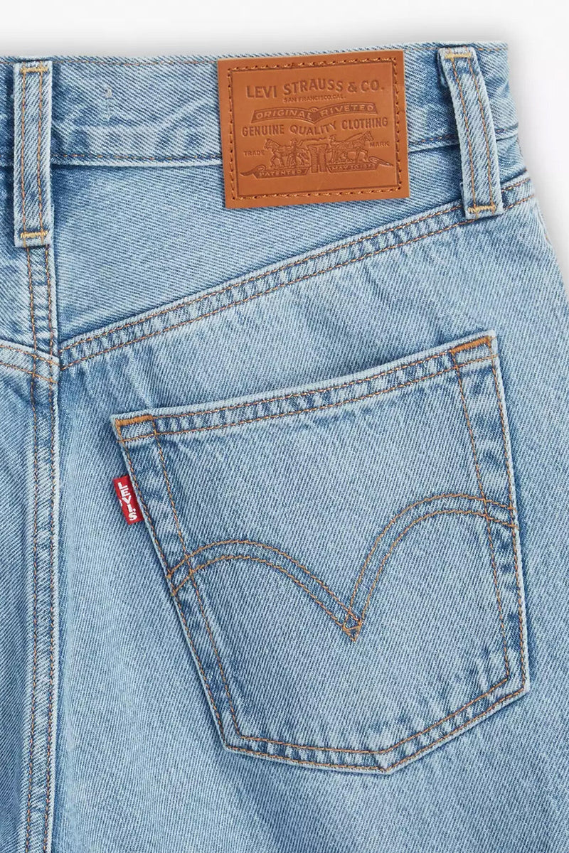 Jeans Ribcage A Gamba Ampia
