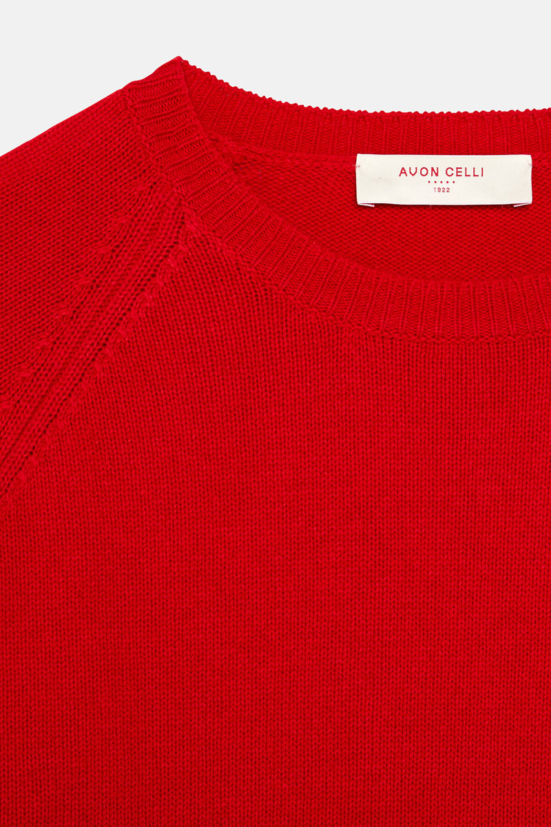 Maglione Raglan Girocollo