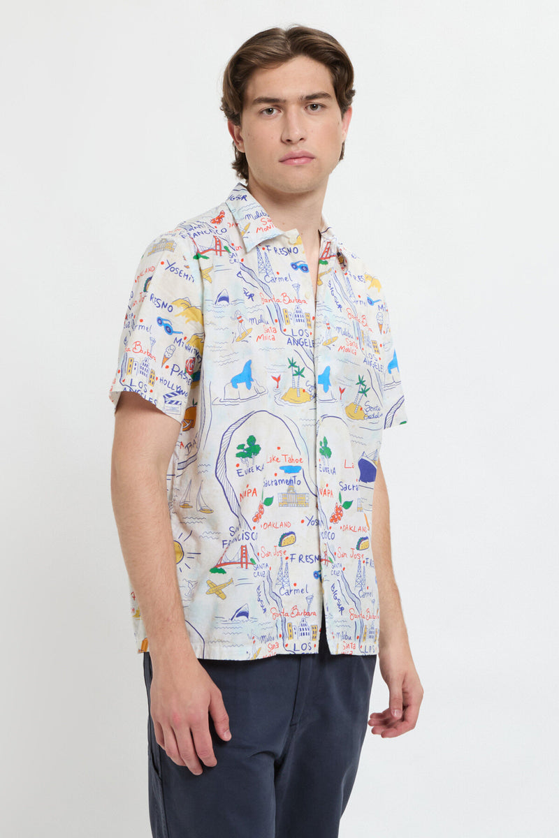 Camicia a maniche corte Aloha