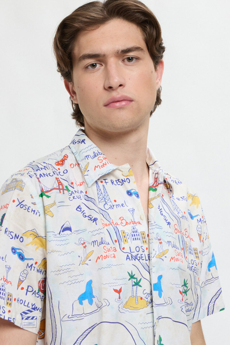Camicia a maniche corte Aloha