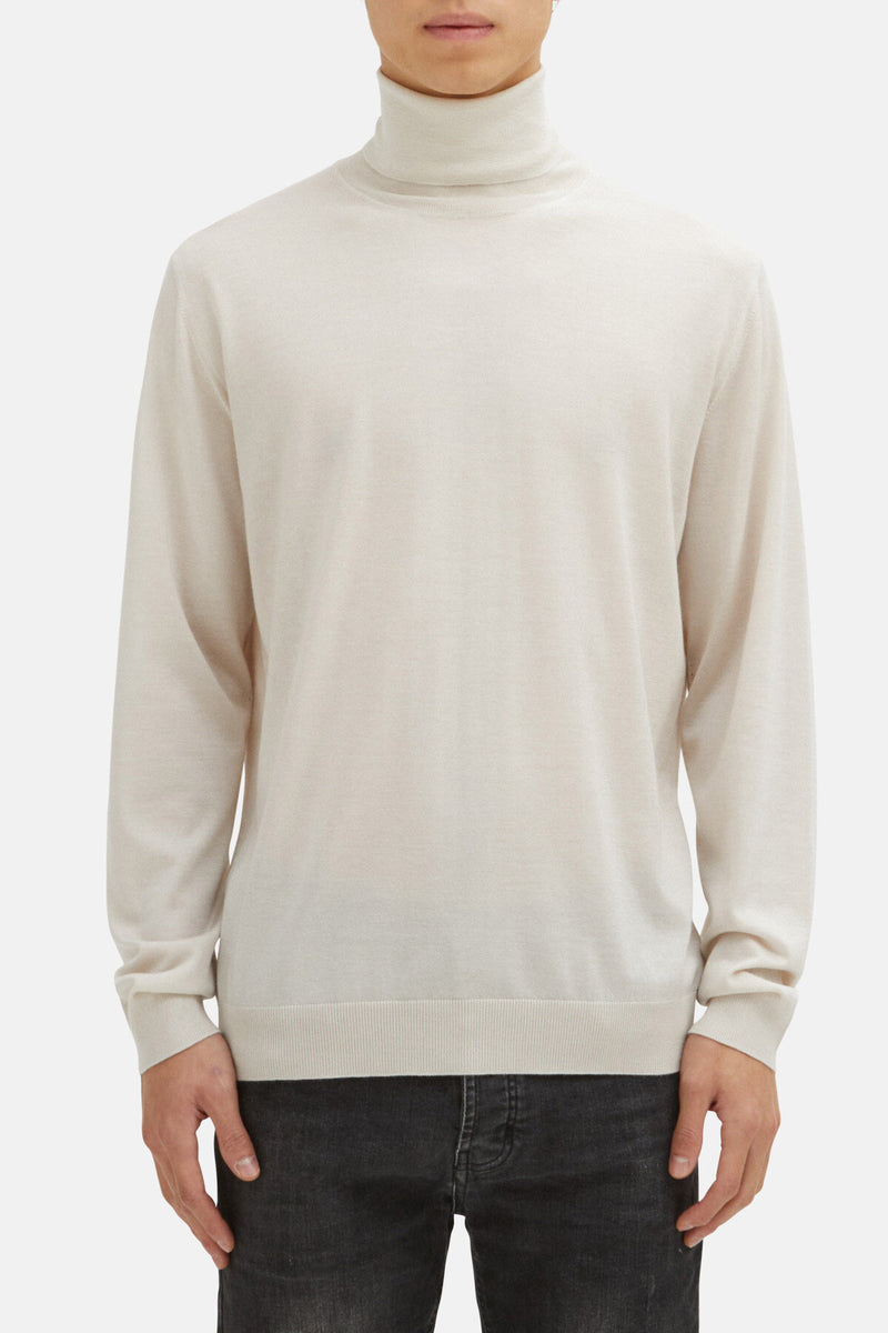 Maglione a collo alto cashmere