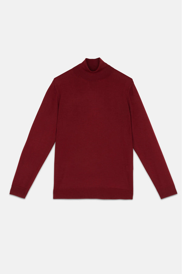 Maglione a collo alto cashmere