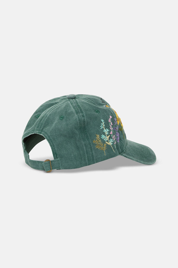 Baseball Cap with flowers