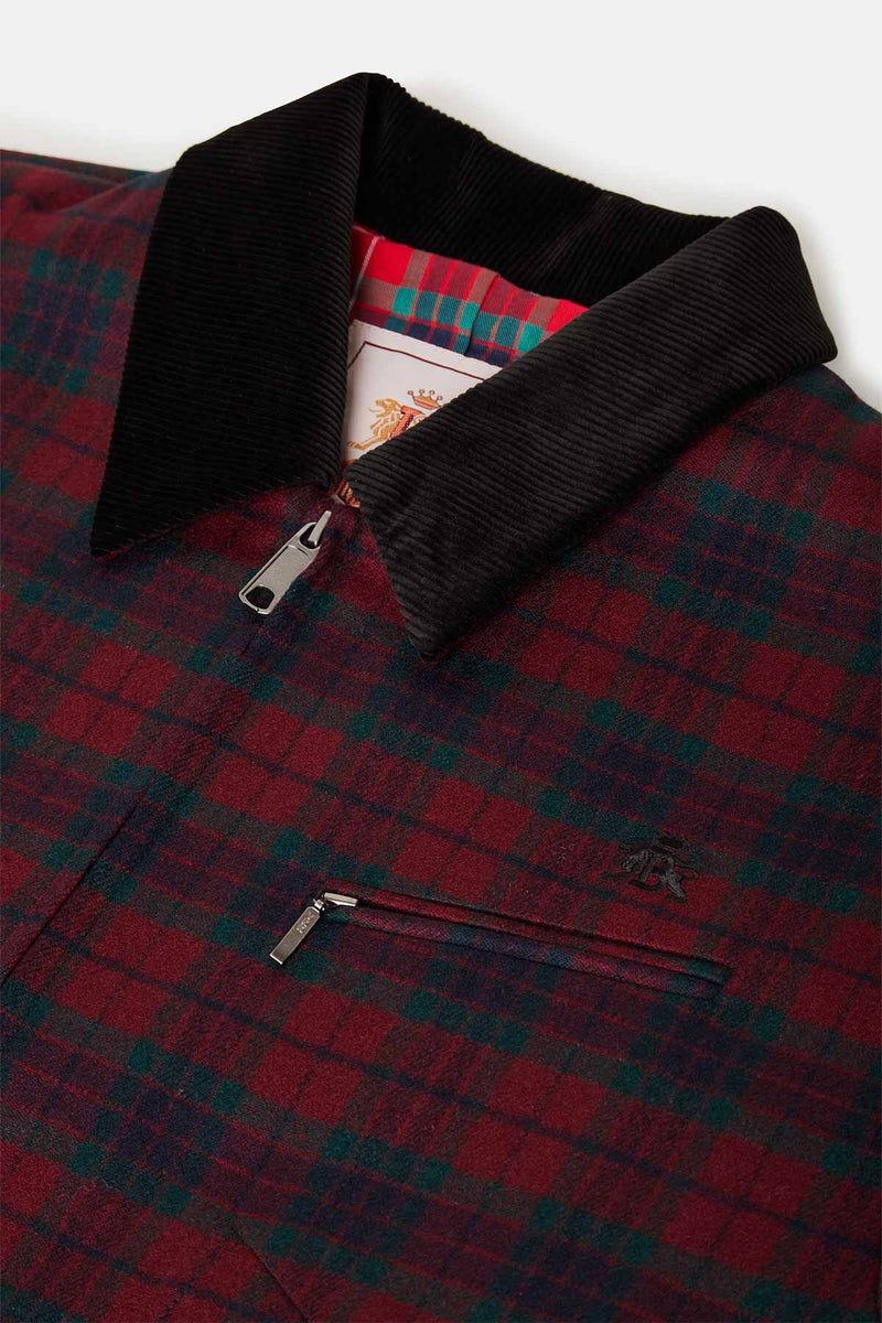 GIACCA DA LAVORO A QUADRI DA DONNA