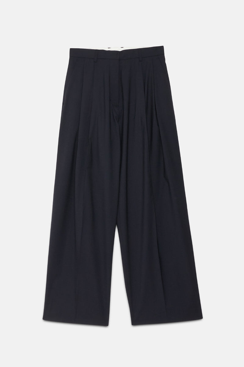 Pantaloni tapered ampi