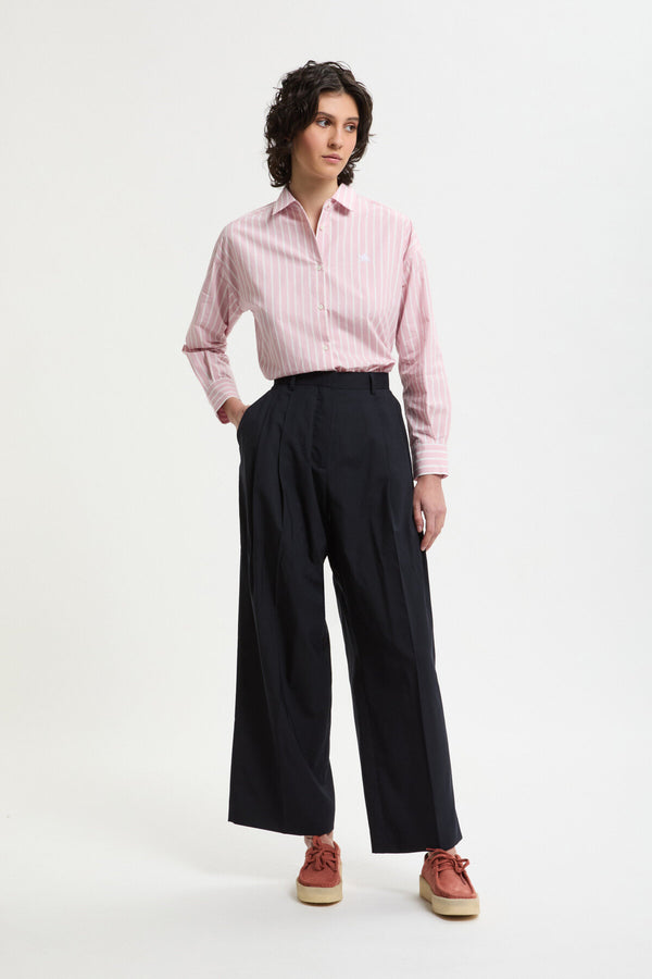 Wide Tapered Trousers