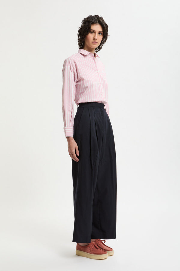 Wide Tapered Trousers
