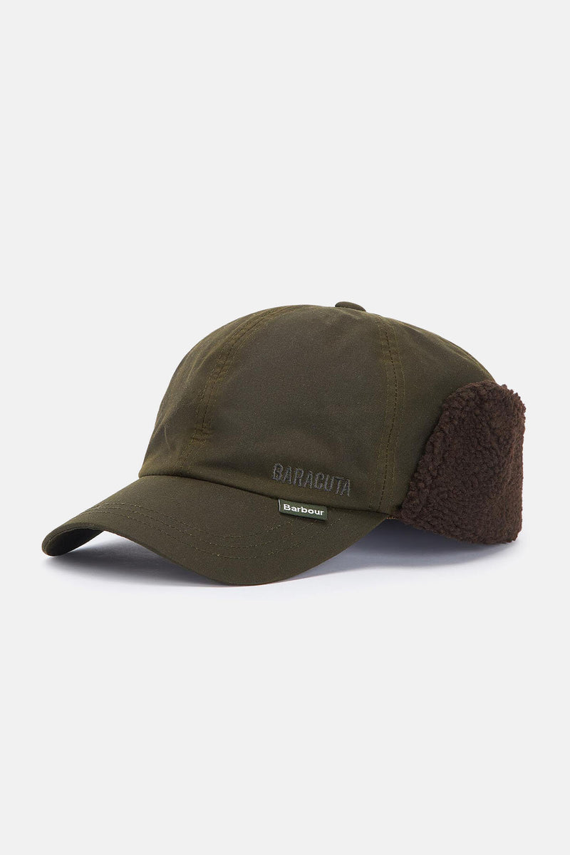 Cappello in stile aviatore Barbour x Baracuta