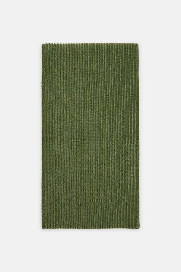 SCIARPA IN LANA LAVORATA A MAGLIA