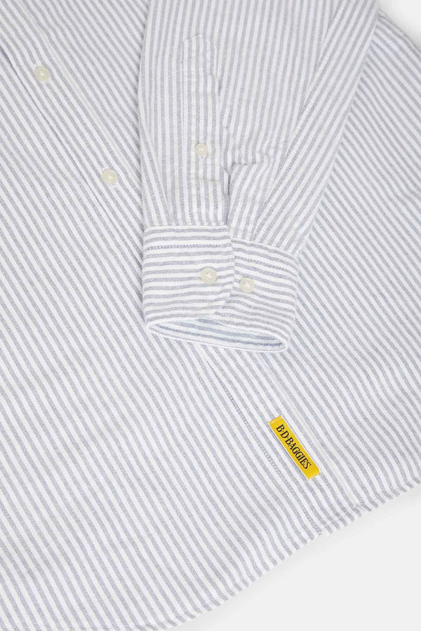 Bradford striped long-sleeved shirt
