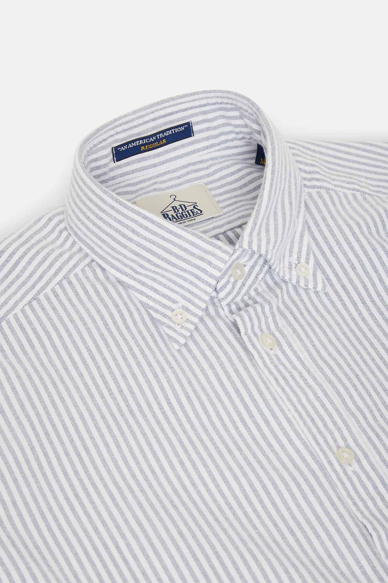Bradford striped long-sleeved shirt