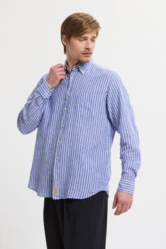 Bradford striped long-sleeved  shirt