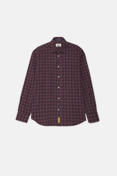 Camicia Bradford a maniche lunghe a quadri