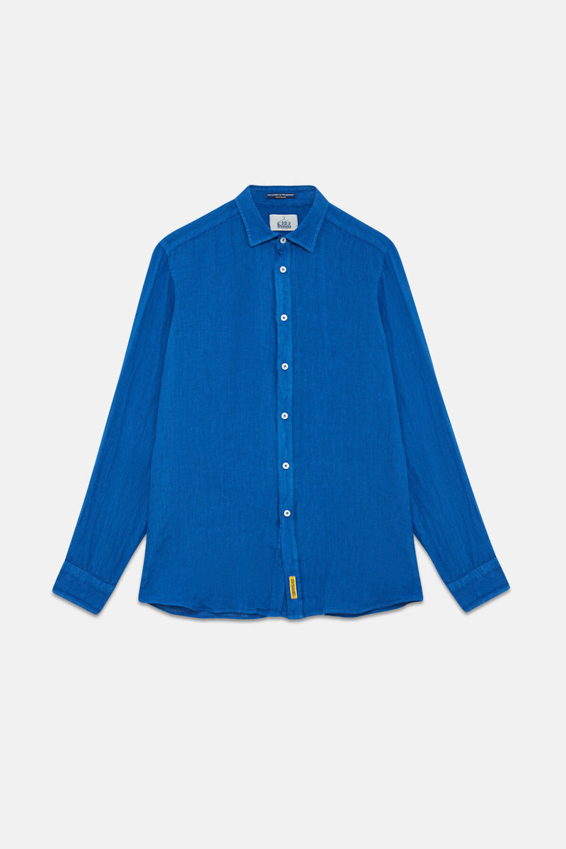 Garment-dyed Linen Shirt